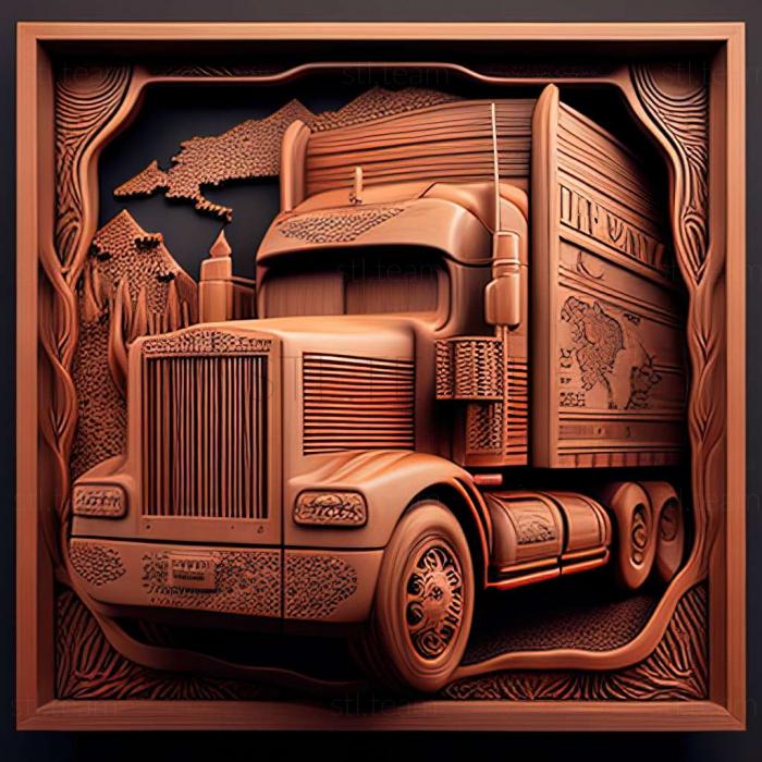 Truck simulator America game